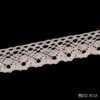 Cotton Crochet Lace Trim Ribbon – Delicate Floral Edge for Garment & Home Décor Projects