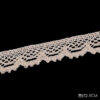 Cotton Crochet Lace Trim Ribbon – Delicate Floral Edge for Garment & Home Décor Projects