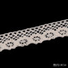 Cotton Crochet Lace Trim Ribbon – Delicate Floral Edge for Garment & Home Décor Projects