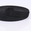 Factory Direct Black & White Striped Polyester Grosgrain Ribbon – Dense Plain Weave Webbing for Garment Trims & Textile Accessories