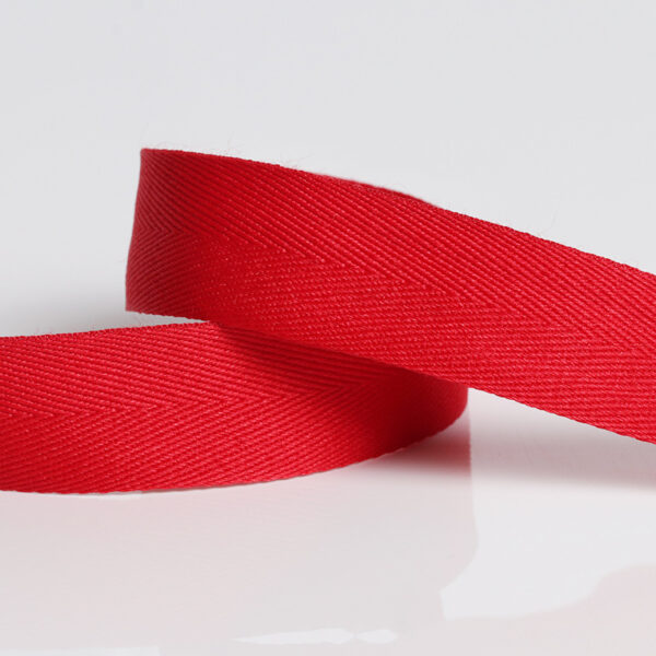 1–4cm Colorful Herringbone Polyester Webbing – Decorative Side Stripe Tape for Garments, Neck Binding & Shoe Accessories