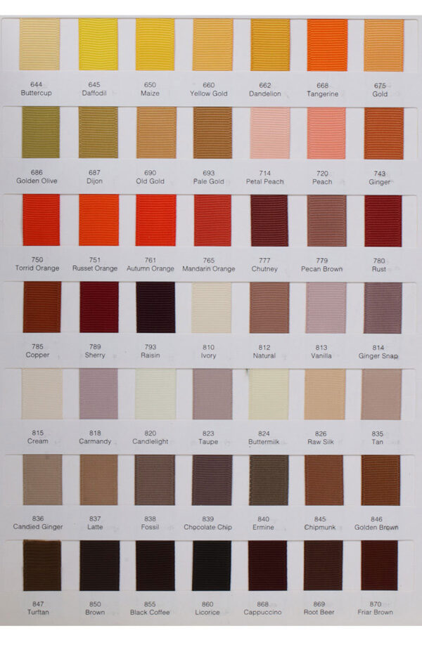 Custom Color Polyester Grosgrain Ribbon – Striped Ribbed Tape for Hair Bows, Garment Trim & DIY Accessories (Factory Stock Available)