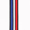 New Color-Mixed Striped Polyester Webbing – 3.2CM Decorative Side Tape for Pants, Garment Trims & Fashion Accessories