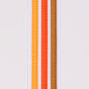 New Color-Mixed Striped Polyester Webbing – 3.2CM Decorative Side Tape for Pants, Garment Trims & Fashion Accessories