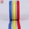 4.5cm Intercolor Polyester Herringbone Mesh Webbing – Semi-Transparent Fish Silk Tape for Garment & Bag Trim