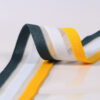 5cm Breathable Colorful Polyester Knit Tape with Mesh – Side Trim Webbing for Sportswear & Casual Pants