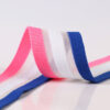 5cm Breathable Colorful Polyester Knit Tape with Mesh – Side Trim Webbing for Sportswear & Casual Pants