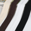 4cm Ribbed Knit Elastic Tape – Polyester Side Stripe Trim for Pants & Apparel Decoration