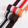 2.5cm Polyester Plain Ribbed Webbing Tape – Multicolor Decorative Trim for Clothing, Straps, Home Textiles & Apparel Accessories