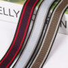 2.5cm Intercolor Polyester Webbing – Striped Grosgrain Tape for Shoes, Garments, Bags & DIY Crafts
