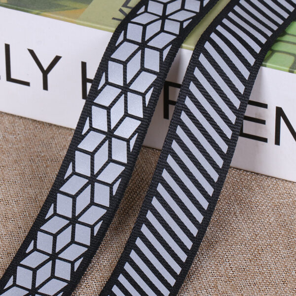 Wholesale Reflective Safety Tape 1–5cm – High-Visibility Polyester Webbing for Uniforms, Traffic Gear & Nighttime Warning Clothing