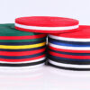Multicolor Fishline Polyester Herringbone Webbing – 1.0–3.0cm Decorative Edge Trim for Garment & Bag Accessories