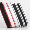 2.5cm Polyester Plain Ribbed Webbing Tape – Multicolor Decorative Trim for Clothing, Straps, Home Textiles & Apparel Accessories