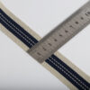 3cm Elastic Ribbed Jacquard Tape – Side Seam Decorative Knit Trim for Pants and Apparel