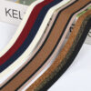 Multicolor Stretchable Warp-Knit Polyester Tape – 150D Fabric Splicing Trim for Garments