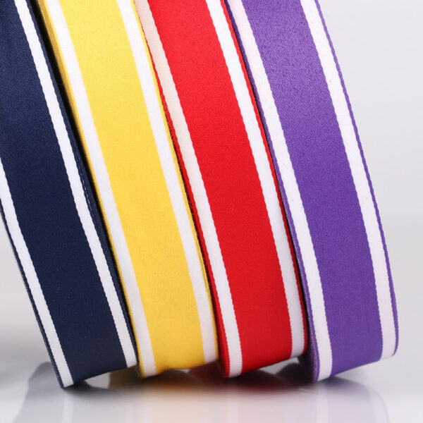 主图-05 Durable Dual-Color Decorative Webbing Tape – Stylish Polyester Accent Ribbon for Clothing, Apparel Edging & DIY Fashion Projects