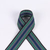 主图-05 150D Twill Mixed Color Stripe Polyester Webbing with Fishline – 2.5cm Decorative Tape for Shoes & Garment Accessories