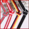 主图-05 Red-White-Blue Tricolor Polyester Webbing – 1.0–3.0cm Flat Weave Tape for Bag, Shoe & Garment Trim (300D)