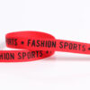 1.0cm Printed Herringbone Polyester Webbing – “FASHION SPORTS” Logo Tape for Garments, Shoes & DIY Accessories