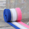 5cm Breathable Colorful Polyester Knit Tape with Mesh – Side Trim Webbing for Sportswear & Casual Pants