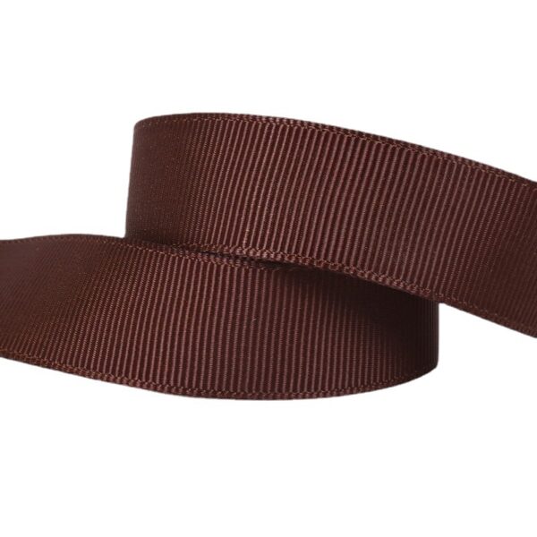 Custom Color Polyester Grosgrain Ribbon – Striped Ribbed Tape for Hair Bows, Garment Trim & DIY Accessories (Factory Stock Available)
