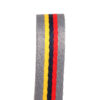 1.0cm Multicolor Stripe Polyester Webbing – 100D Dense Woven Decorative Trim for Garments, Side Tapes, and Straps