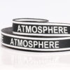 2.5cm Printed Polyester Webbing – ATMOSPHERE Letter Strap for Garment Accessories