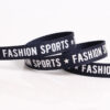 1.0cm Printed Herringbone Polyester Webbing – “FASHION SPORTS” Logo Tape for Garments, Shoes & DIY Accessories