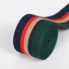 Multicolor Stretchable Warp-Knit Polyester Tape – 150D Fabric Splicing Trim for Garments