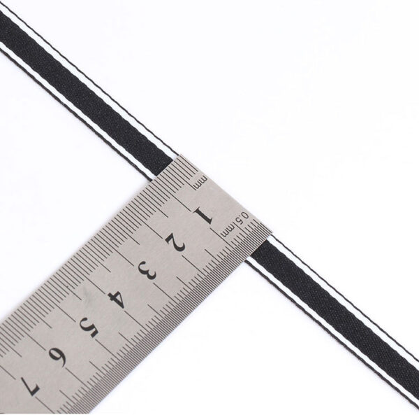 In-Stock 100D Dense Weave Mélange Stripe Polyester Tape – 3-Color Trim Webbing for Garment Necklines, Bags & DIY Projects