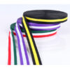 Multi-Spec Intercolor Herringbone Polyester Webbing – Fish Silk Trim Tape for Clothing, Bags, Shoes & DIY Decorative Edging