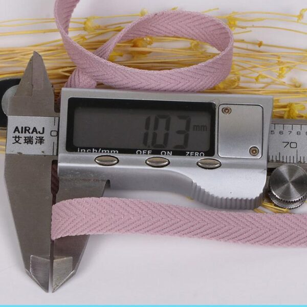 1.0cm Elastic Imitation Nylon Herringbone Webbing – Neckline Binding & Decorative Tape for T-Shirts and DIY