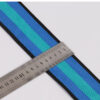 详情-13 7cm Intercolor Knitted Mesh Tape with Monofilament – Breathable Side Stripe for Sportswear & Casual Pants