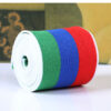 5cm Stretchable Tricolor Knitted Polyester Webbing – Side Stripe Trim for Pants & Sportswear