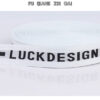 3cm Elastic Polyester Jacquard Logo Webbing – Custom Lettered Side Stripe Tape for Casual Pants