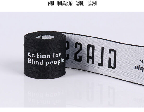 3cm Elastic Jacquard Nylon-Like Polyester Webbing – Custom Waistband & Garment Trim Tape