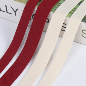 Polyester Elastic Plain Knitted Tape | Side Trim 1–2cm