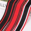 4.0cm Striped Warp Knitted Polyester Tape | Single-Side Trim for Sportswear