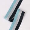 3.0cm Metallic Polyester Knitted Tape | Multicolor Elastic Trim for Pants & Apparel