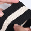 Polyester Elastic Ribbed Knitted Tape 5.5cm Trim