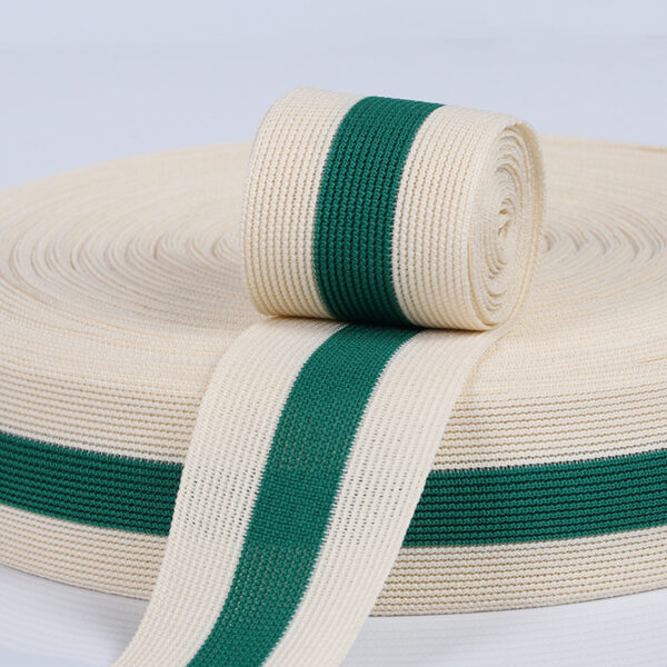 4cm Polyester Single-Knit Tape Low Stretch Side Trim