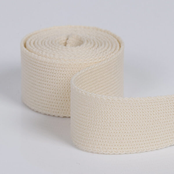 Polyester Elastic Plain Knitted Tape | Side Trim 1–2cm
