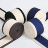 Polyester Elastic Striped Knitted Tape 3cm | Clothing Trim