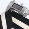Polyester Elastic Ribbed Knitted Tape 5.5cm Trim