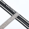 New 4cm Rib Jacquard Split Trim Polyester Elastic Side Tape