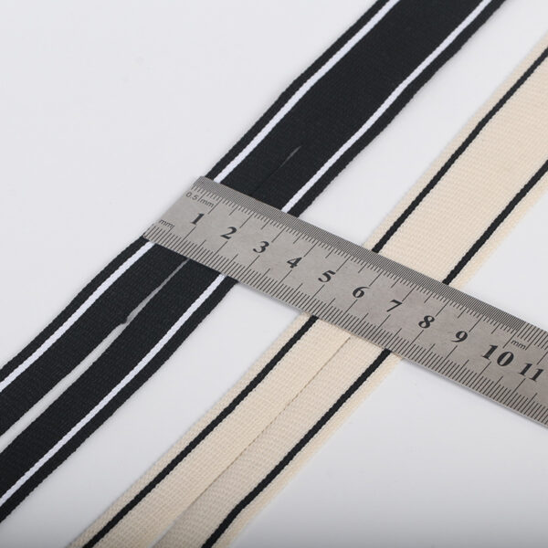 3cm 4cm Elastic Split Rib Knit Tape for Pants