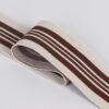 6cm Colorful Rib Knit Stripe Tape – Nylon-Like Jacquard Webbing for Sportswear & Casual Clothing
