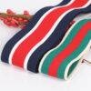 Polyester Elastic Striped Knitted Tape 5cm 6.5cm 7.5cm