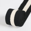 Polyester Elastic Ribbed Knitted Tape 5.5cm Trim