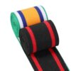 4.0cm Striped Warp Knitted Polyester Tape | Single-Side Trim for Sportswear